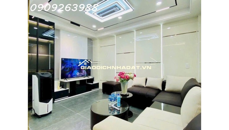BÁN BIỆT THỰ HẺM 115 NGUYÊN HỒNG, P1, GÒ VẤP 90M² – 4 TẦNG - HẦM – 9TỶ